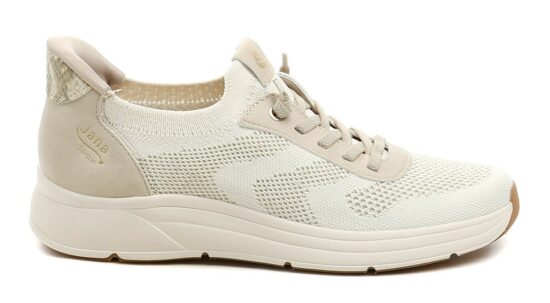 Jana 8-23777-46 béžové dámské Slip-in polobotky EUR 40 - Obrázek 2