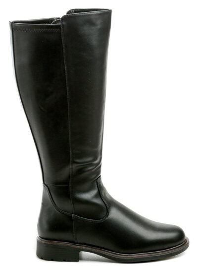 Jana 8-25563-43 černé dámské kozačky šíře H EUR 37 - Obrázek 2