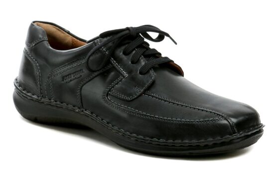 Josef Seibel 44908-859 černé pánské nadměrné polobotky EUR 46