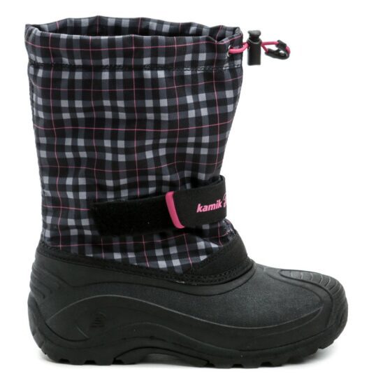 KAMIK FINLEY black pink dětské zimní sněhule EUR 30 - Obrázek 2
