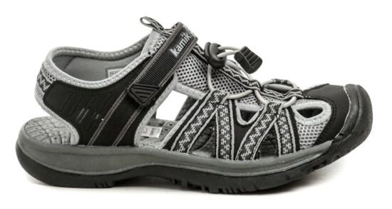 KAMIK ISLANDER2 černo šedé sandály EUR 38 - Obrázek 2