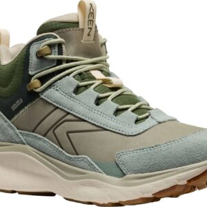 Keen LEIKI LEATHER MID WP WOMEN iceberg green/bronze green Velikost: 40