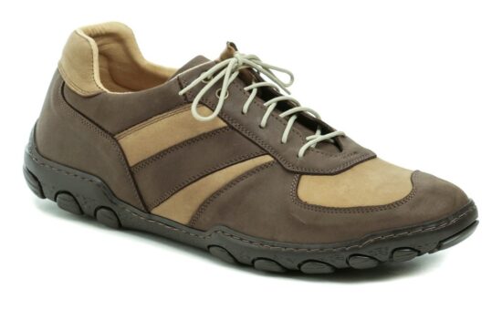 Koma 09M0659 hnědé pánské nadměrné polobotky EUR 47