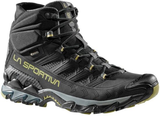 La Sportiva Ultra Raptor II Mid Leather Wide GTX Black/Cedar Velikost: 44