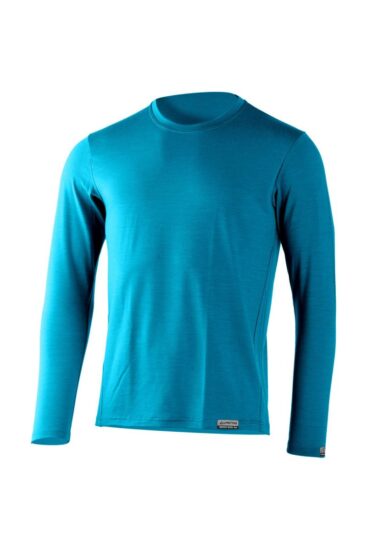 Lasting ALAN 5858 modré pánské merino triko Velikost: XL