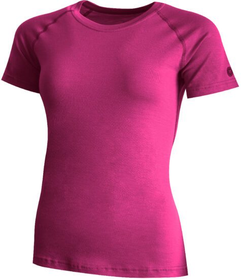 Lasting ALEA 4646 růžové dámské merino triko Velikost: 2XL