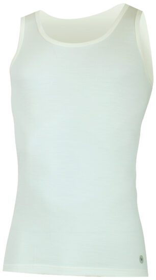 Lasting ANTON 0101 bílé pánské merino tílko Velikost: XXL 8595067902487