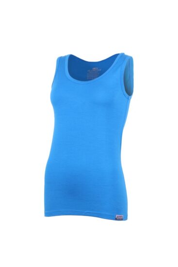 Lasting BARA 5151 modrá dámské merino tílko Velikost: S 8595067863627