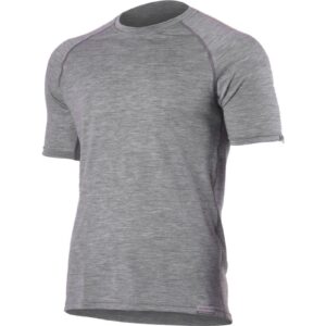 Lasting QUIDO 8484 šedé pánské merino triko Velikost: XXL