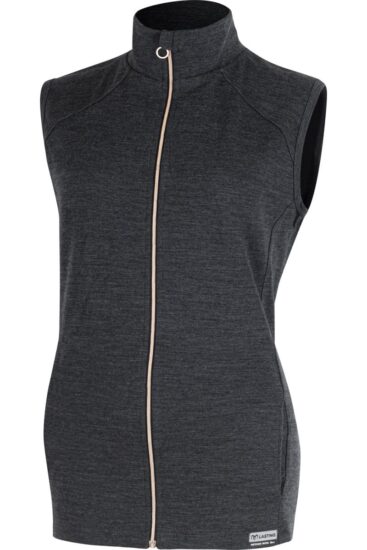 Lasting WESA C816 šedá dámská merino vesta Velikost: XS 8595067916767