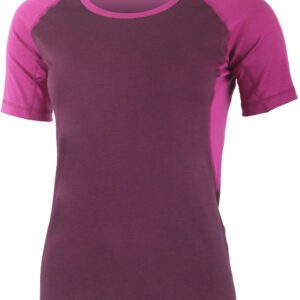 Lasting ZITA 3846 vínová dámské merino triko Velikost: L 8596445234060