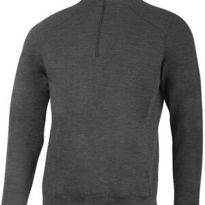 Lasting pánská merino mikina AMIR 8160 šedá Velikost: L