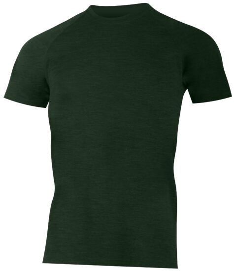 Lasting pánské merino triko CARLOS zelené Velikost: 2XL