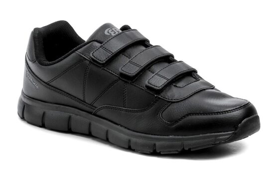 Lico Brütting 591222 Classic Sport V černé nadměrné pánské sportovní tenisky EUR 47
