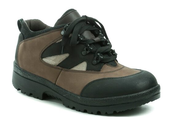 Livex 245 hnědé pánské nadměrné polobotky EUR 52