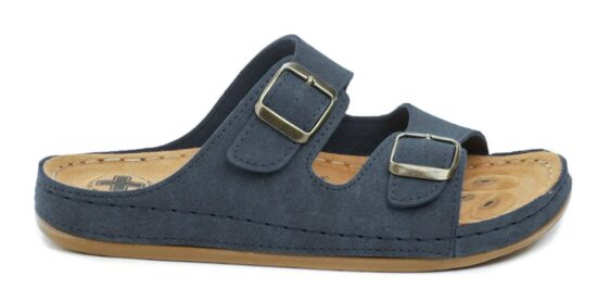 Medi Line 4123-020 navy pánské zdravotní pantofle EUR 45 - Obrázek 2