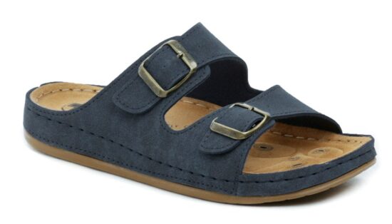 Medi Line 4123-020 navy pánské zdravotní pantofle EUR 45