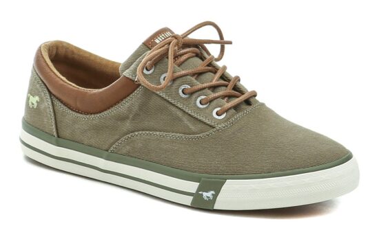 Mustang 4072-315-777 khaki pánské polobotky EUR 44