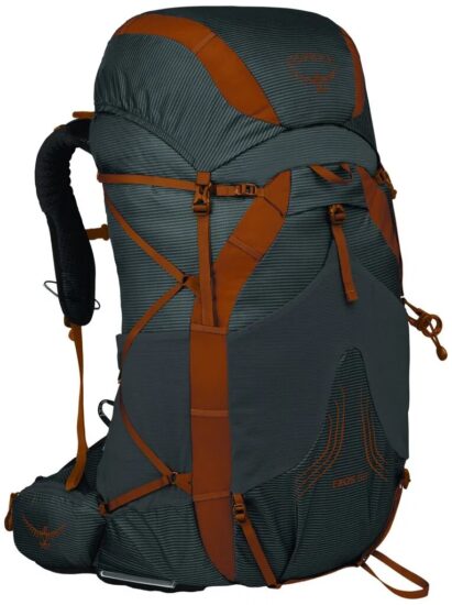 Osprey EXOS 58 dark charcoal grey Velikost: L/XL 810165740495