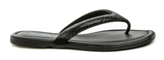 Piccadilly 508039-1 černé dámské žabky EUR 38 - Obrázek 2