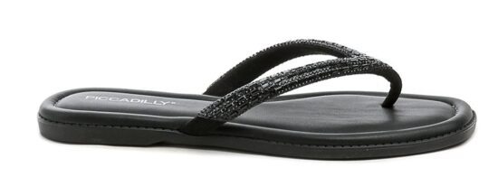 Piccadilly 508049-1 černé dámské žabky EUR 39 - Obrázek 2
