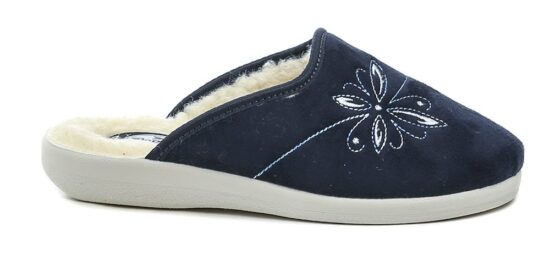 Rogallo 3100-111 modré dámské zimní papuče EUR 37 - Obrázek 2