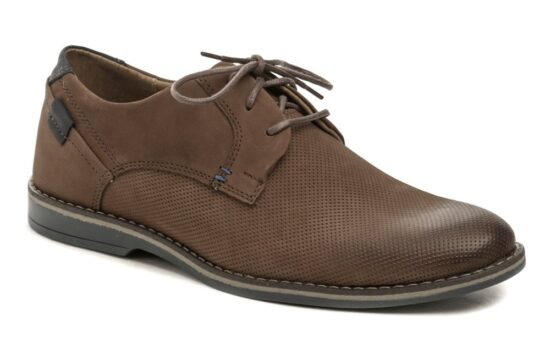 Rossi K859L hnědé pánské polobotky EUR 45
