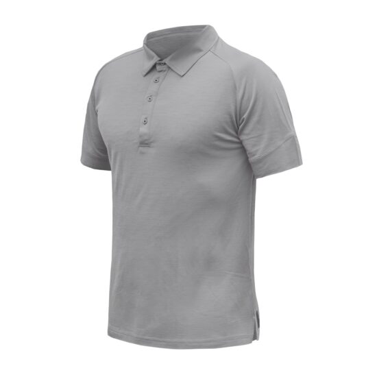 SENSOR MERINO ACTIVE POLO pánské triko kr.rukáv šedá Velikost: L