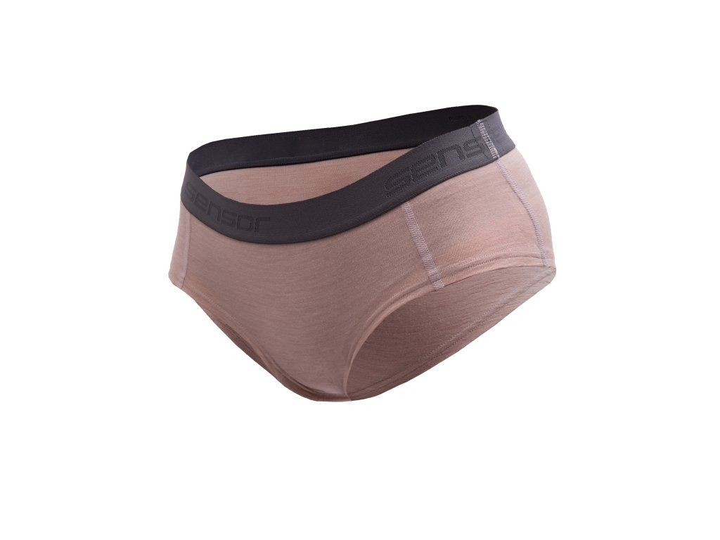 SENSOR MERINO AIR 3-PACK dámské kalhotky černá/dusty pink/port red S Velikost: L 8592837111834 - Obrázek 2