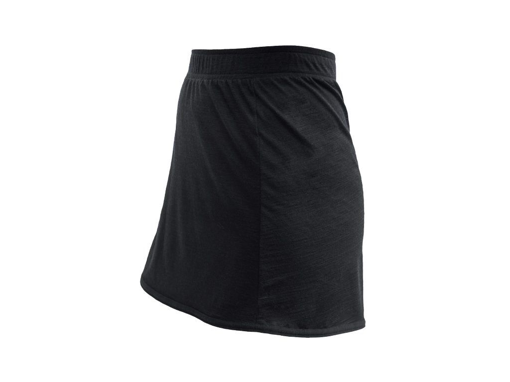 SENSOR MERINO AIR dámská sukně černá S Velikost: XL 8592837112244