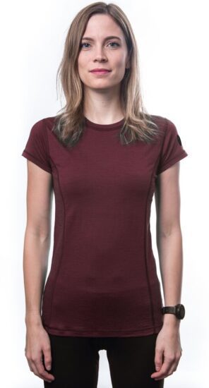 SENSOR MERINO AIR dámské triko kr.rukáv port red Velikost: L - Obrázek 2