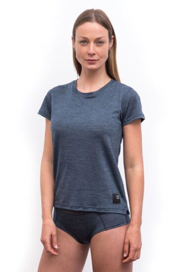 SENSOR MERINO LITE dámské triko kr.rukáv mottled beige Velikost: M 8592837104768 - Obrázek 2