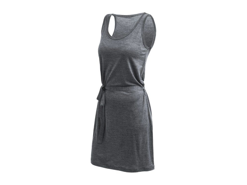 SENSOR MERINO LITE šaty bez rukávu anthracite gray S Velikost: XL 8592837112329