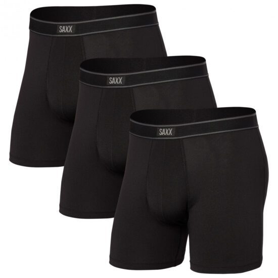 Saxx DAYTRIPPER BB FLY 3PK black Velikost: M