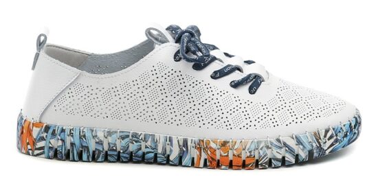 Scandi 220-0261-D1 bílé dámské polobotky EUR 36 - Obrázek 2