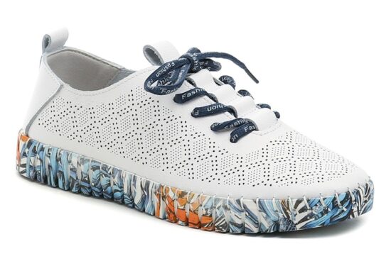 Scandi 220-0261-D1 bílé dámské polobotky EUR 36