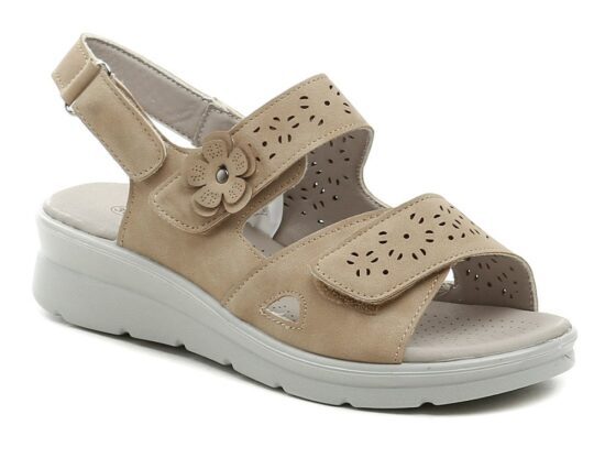 Scandi 251-2259-B1 béžové dámské sandály EUR 38