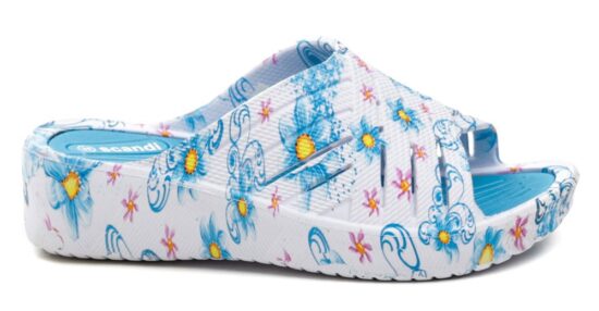 Scandi 280-0022-S3 modré dámské plážovky EUR 38 - Obrázek 2