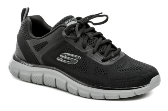 Skechers 232698-BKCC černé pánské polobotky EUR 44