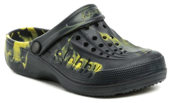 Slobby 192-0033-S1 modré žíhané nazouváky crocsy EUR 31