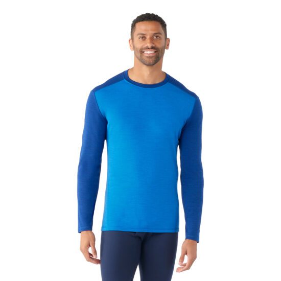 Smartwool CLASSIC THERMAL MERINO BL CREW BOXED blueberry hill-laguna blue Velikost: M 196572864055 - Obrázek 2