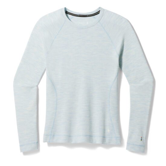 Smartwool W CLASSIC THERMALERINO BL CREW BOXED winter sky heather Velikost: L 196572855169