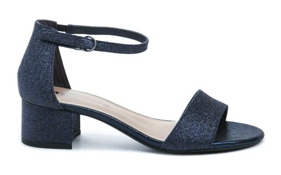 Tamaris 1-28295-42 navy glam dámské sandály na podpatku EUR 37 - Obrázek 2