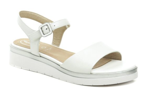 Tamaris Comfort 8-58708-42 bílé dámské nadměrné sandály EUR 45