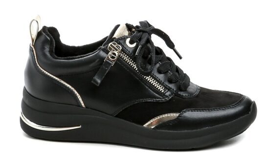 Tamaris Comfort 8-83714-43 černé dámské polobotky na klínku EUR 39 - Obrázek 2