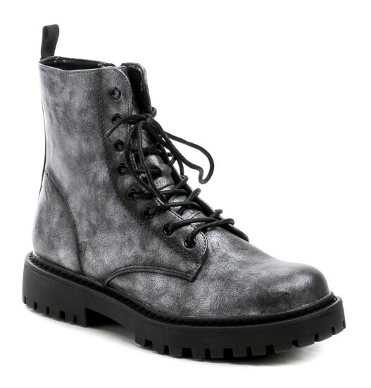 Urban Ladies 8251 šedo stříbrné dámské zimní boty EUR 36