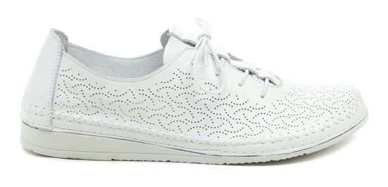 Wild 017911854-B2 bílé dámské polobotky EUR 37 - Obrázek 2