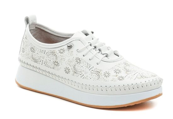 Wild 156-26039-B1 bílé dámské polobotky EUR 41