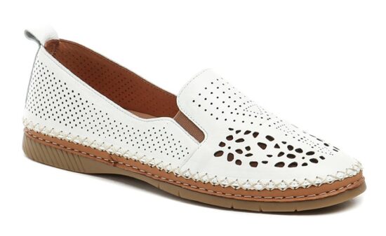 Wild 207V10135 bílé dámské mokasíny EUR 39