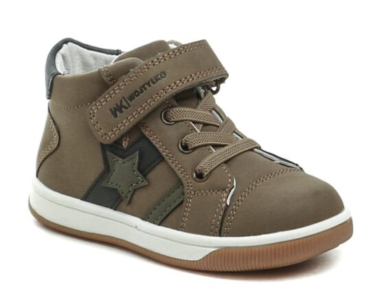 Wojtylko 1T26083 khaki chlapecké polobotky EUR 26